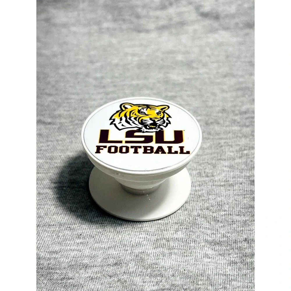 LSU Tigers Football Phone Accessory With Super Sticky Glue